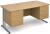 Dams Bulk Maestro 25 Rectangular Desk with 4 Shallow & 1 Filing Drawer - 1600 x 800mm