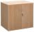 Gentoo Deluxe Double Door Desk High Cupboard 725 x 800 x 600mm