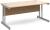 Dams Momento Rectangular Desk with Twin Cantilever Legs - 1600 x 800mm