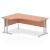 Dynamic Bulk Corner Desk with Twin Cantilever Legs - 1800 x 1200mm