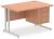 Dynamic Impulse Rectangular Desk with Cantilever Legs and 3 Drawer Top Pedestal - 1200mm x 800mm