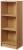 Essentials Medium Narrow Bookcase - Oak